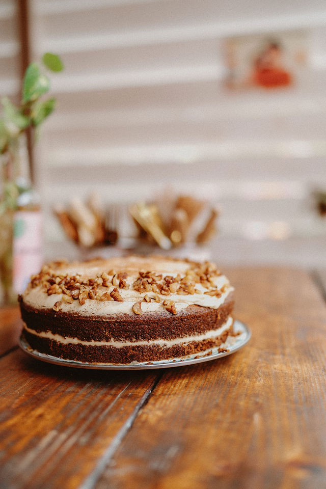 Gâteau maison servi au Kafé Céramik